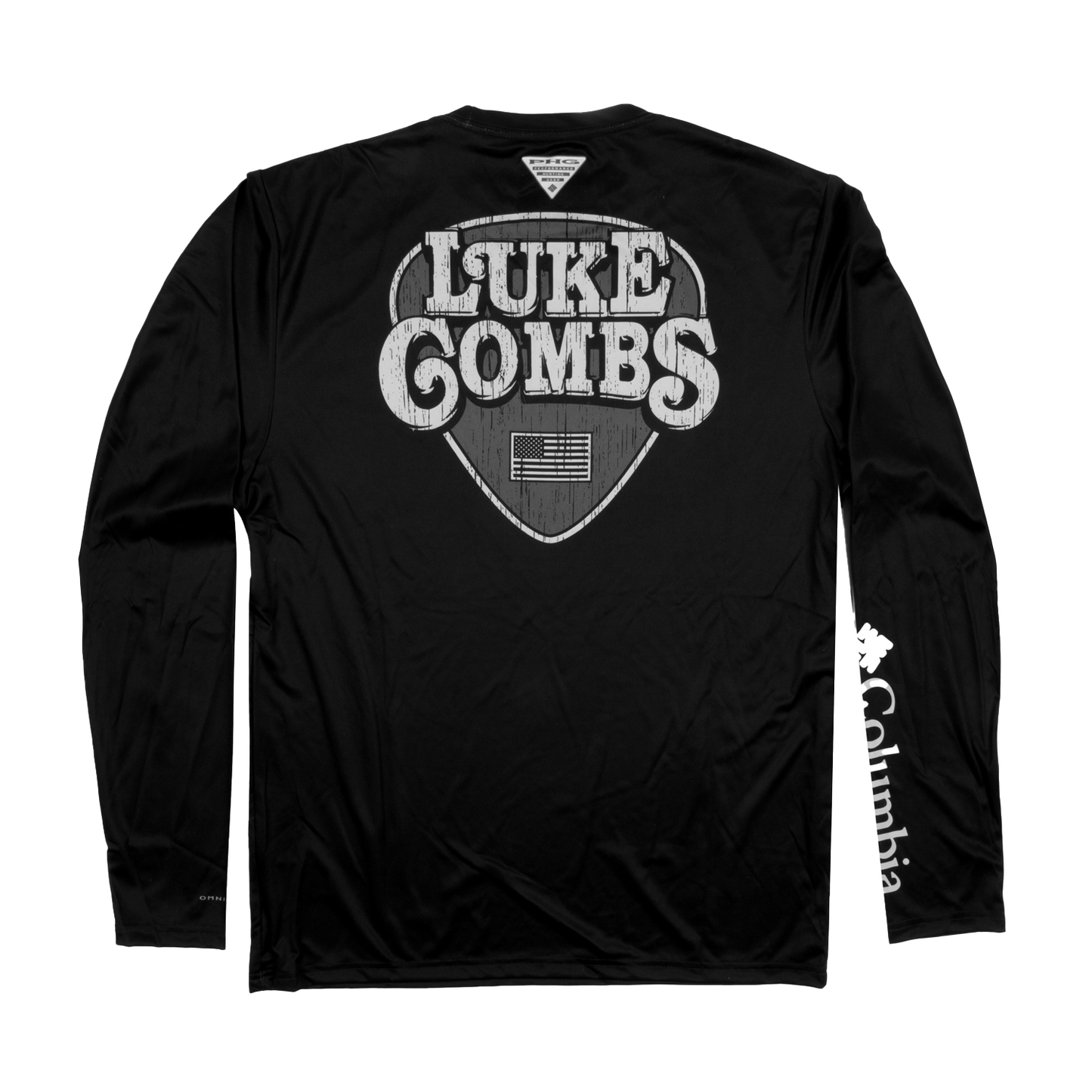 Luke Combs Logo Columbia Longsleeve - Black