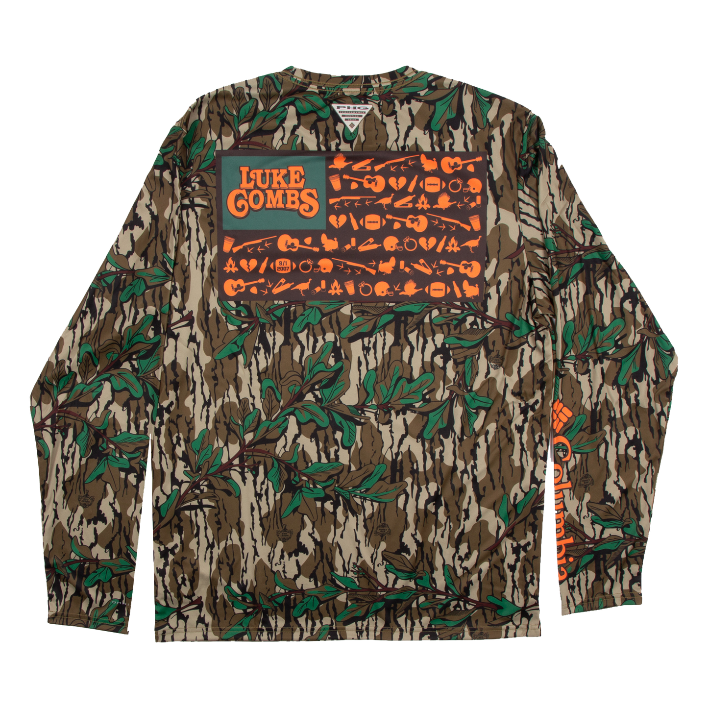 Columbia Longsleeve - Green Camo