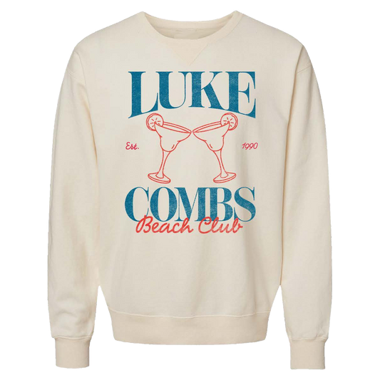 Luke Combs Beach Club Crewneck