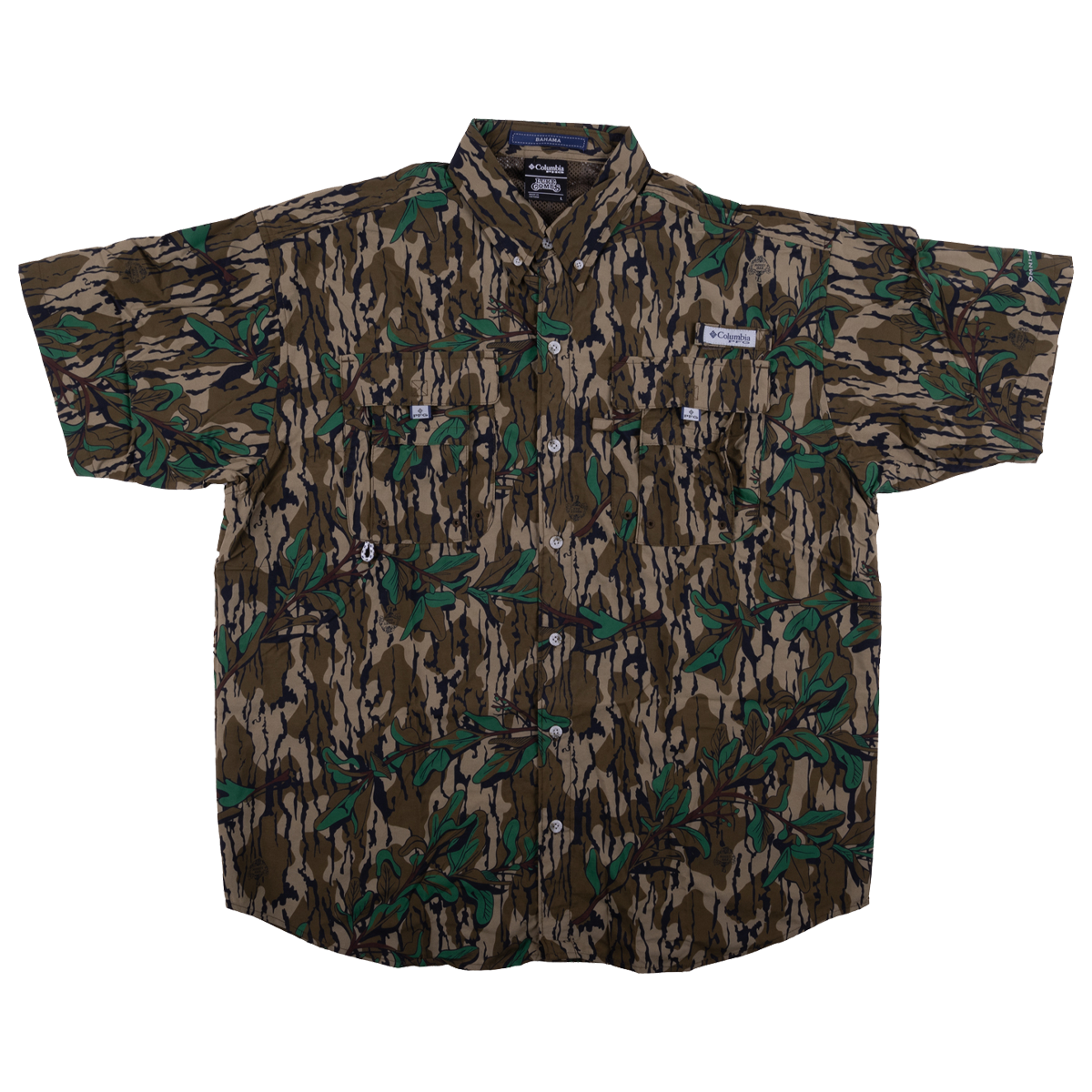 Columbia Button Down - Mossy Camo