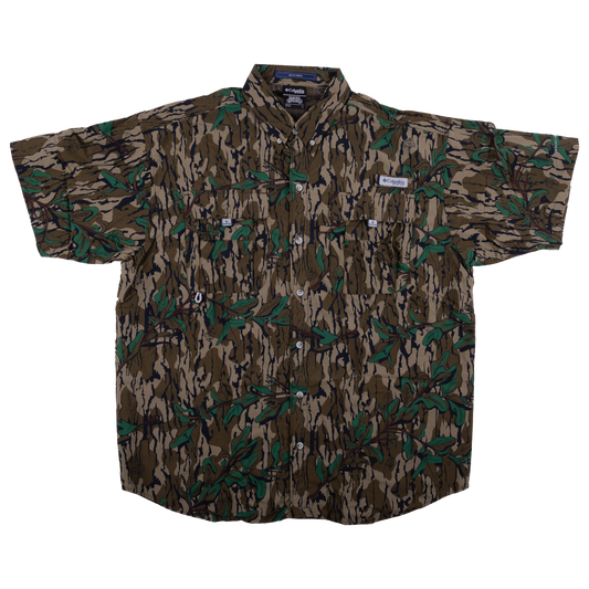 Columbia Button Down - Mossy Camo