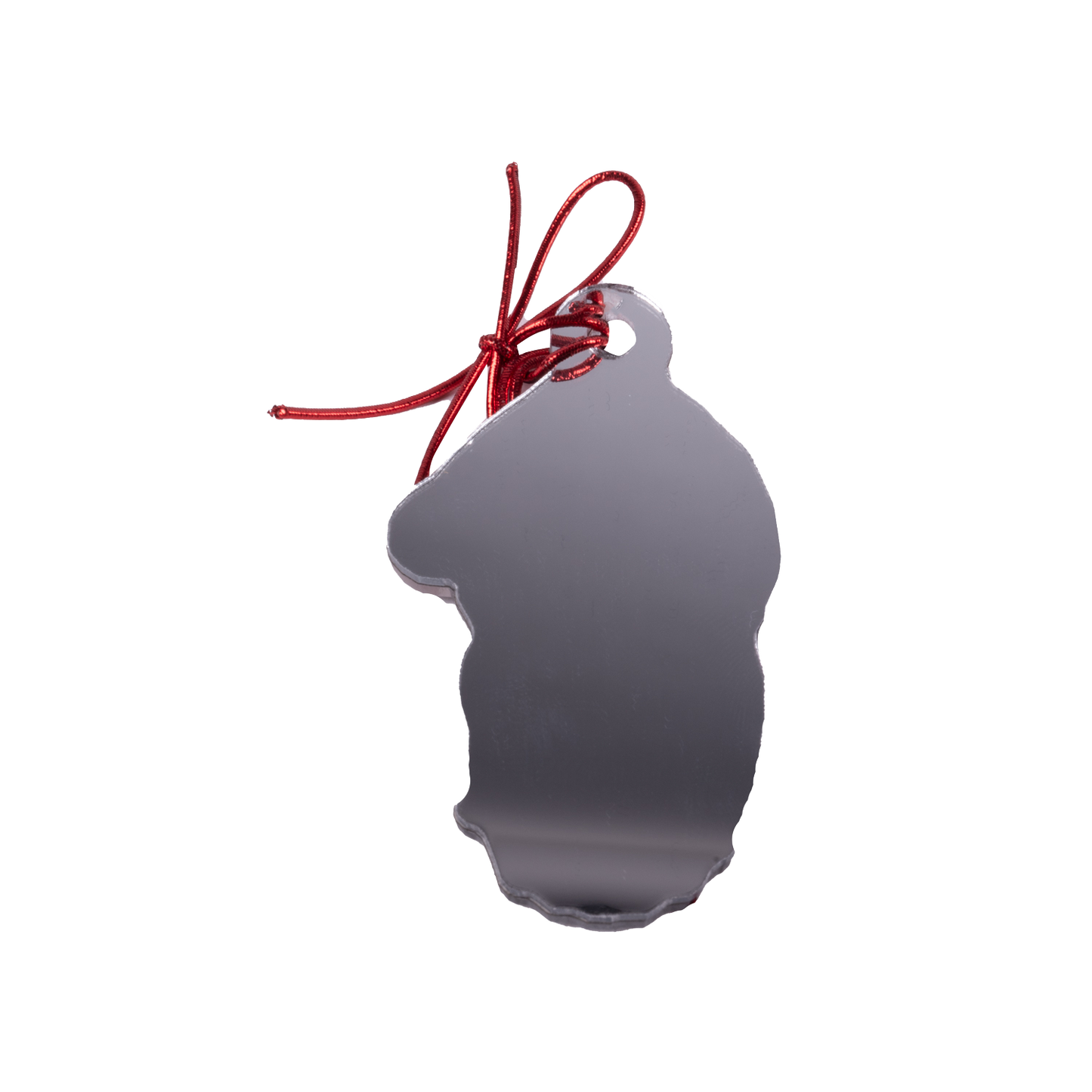 Santa Skully Ornament