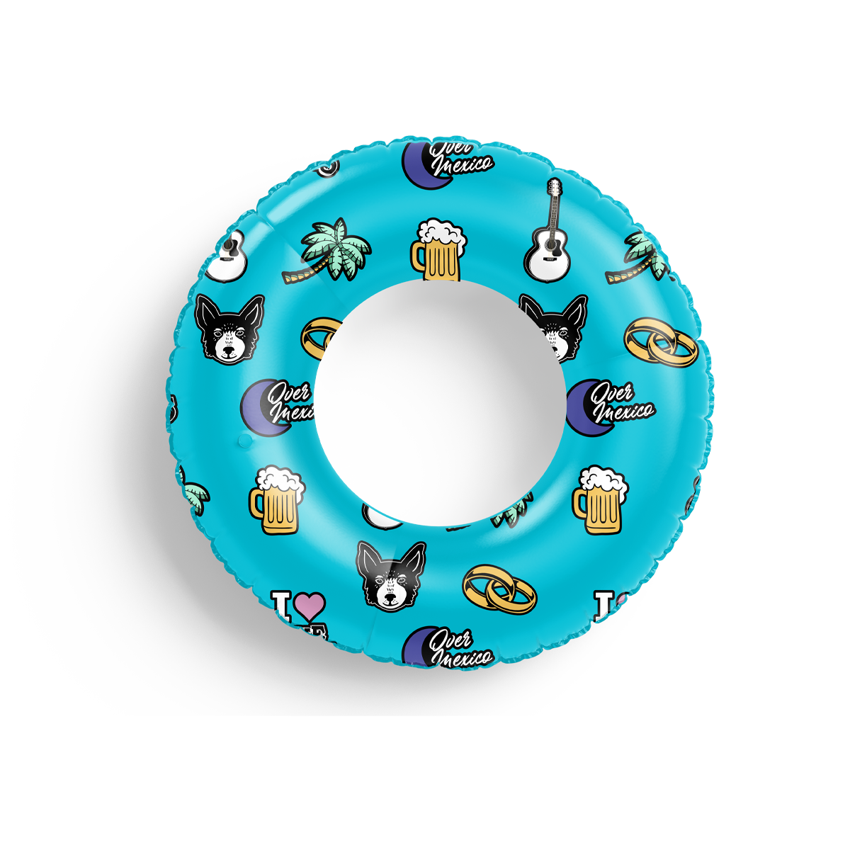 I Love Luke Combs Pool Float