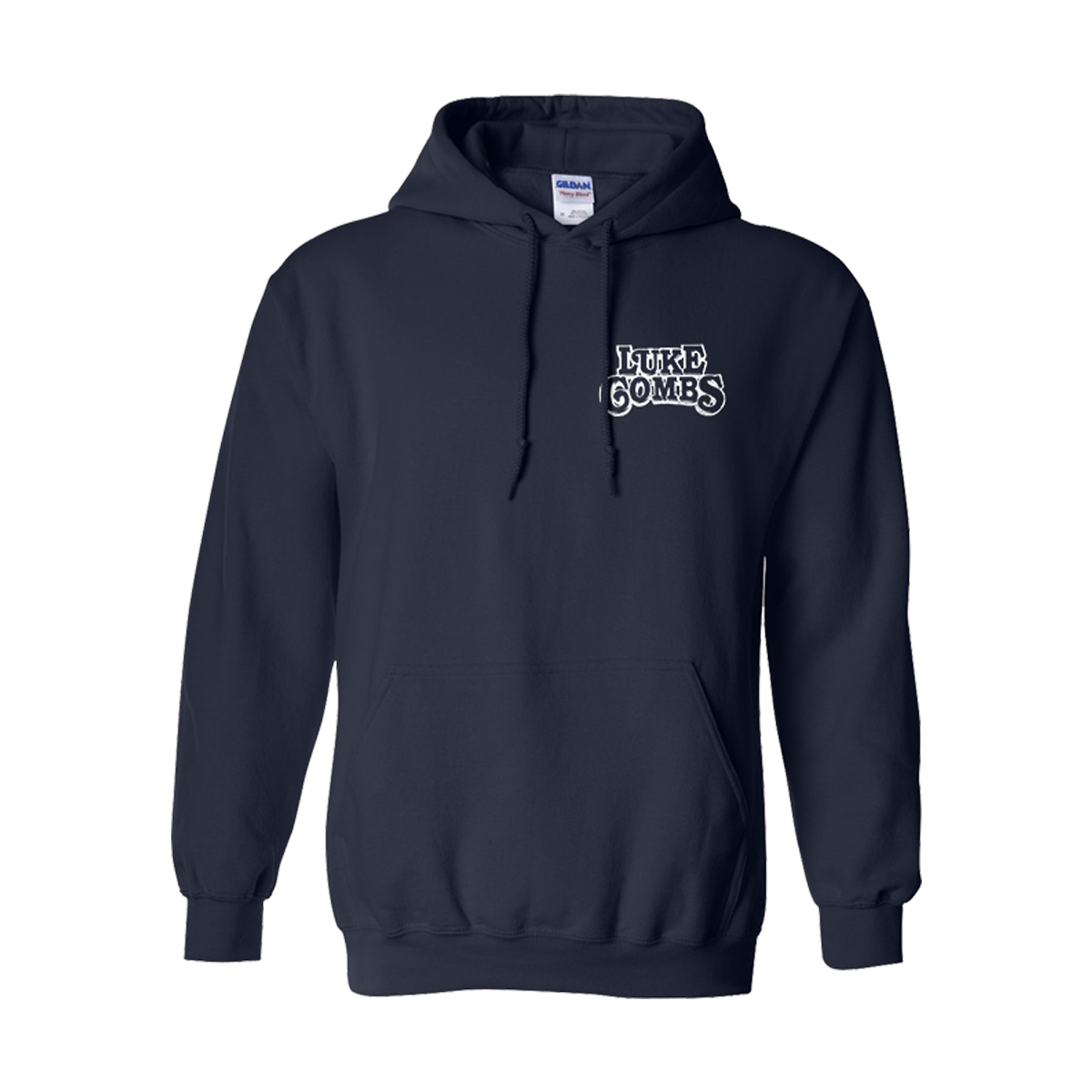 Navy BNBMH Skeleton Pullover Hoodie