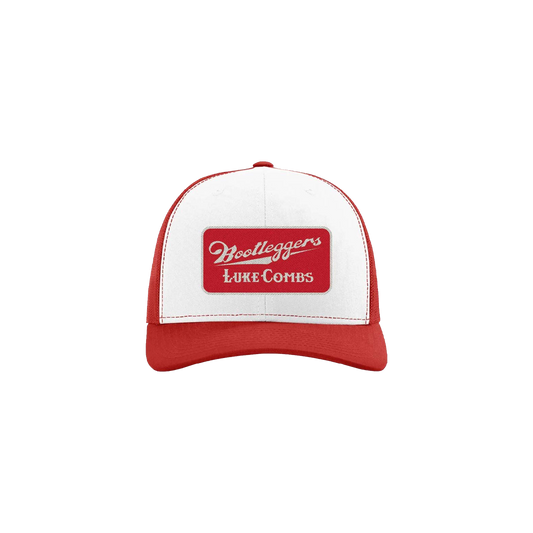 Bootleggers Red Patch Hat