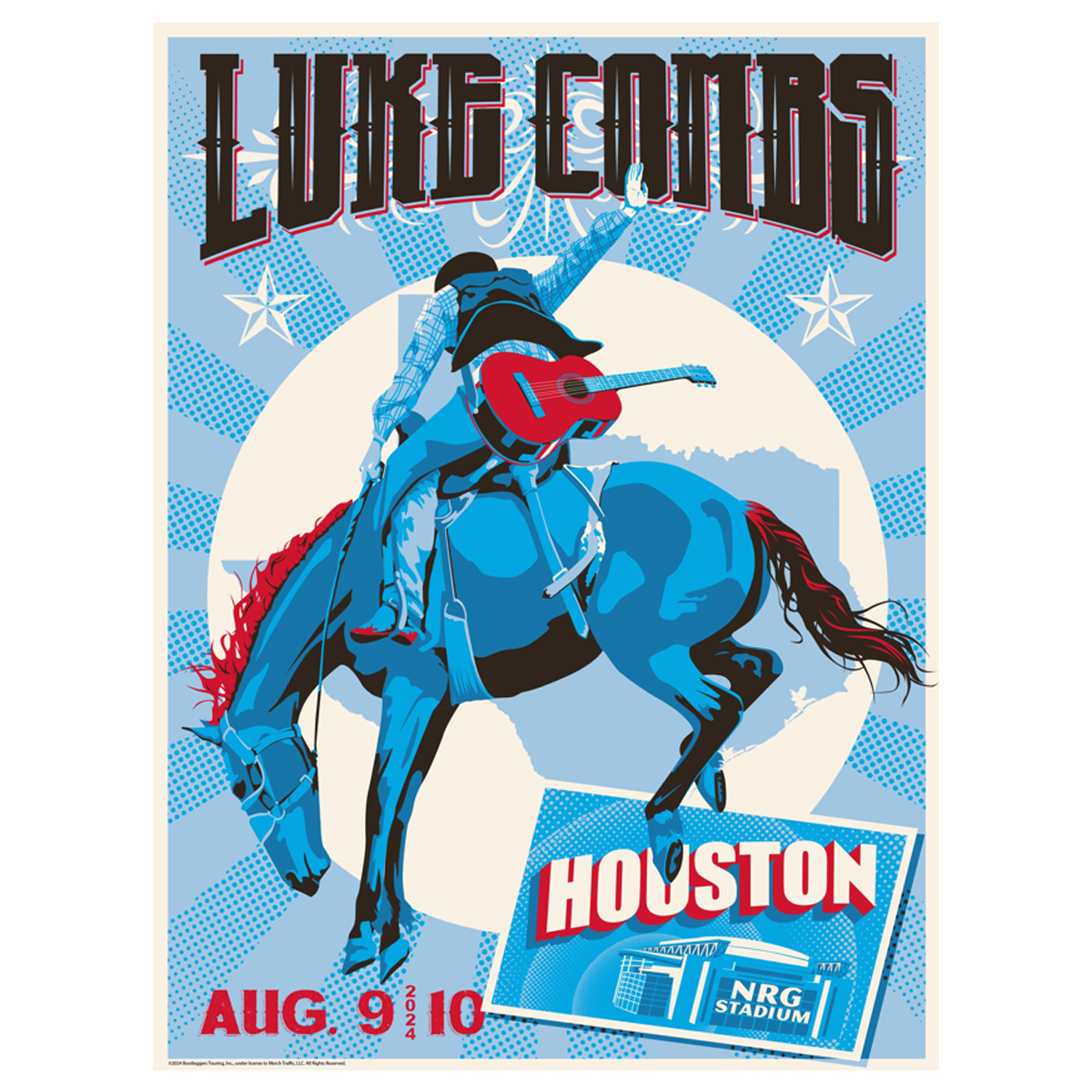 Houston Event Poster August 9 and 10