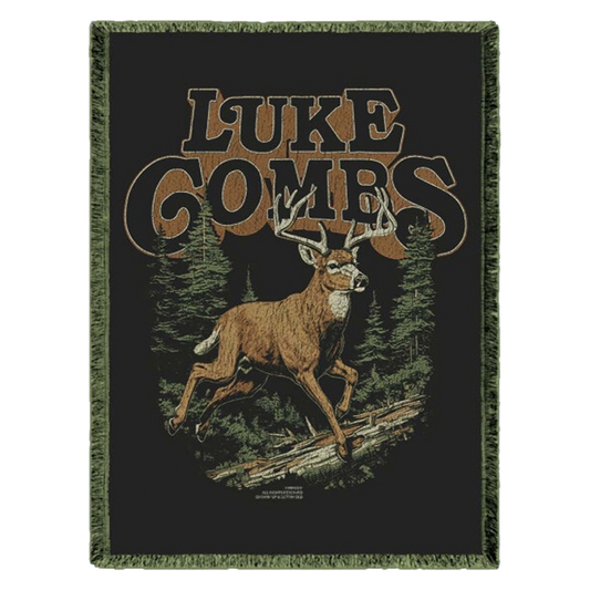 Luke Combs Deer Blanket