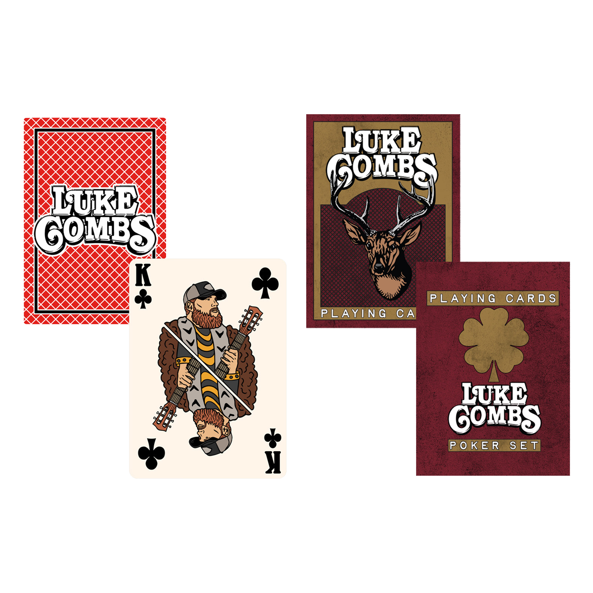 Luke Combs Playing Cards