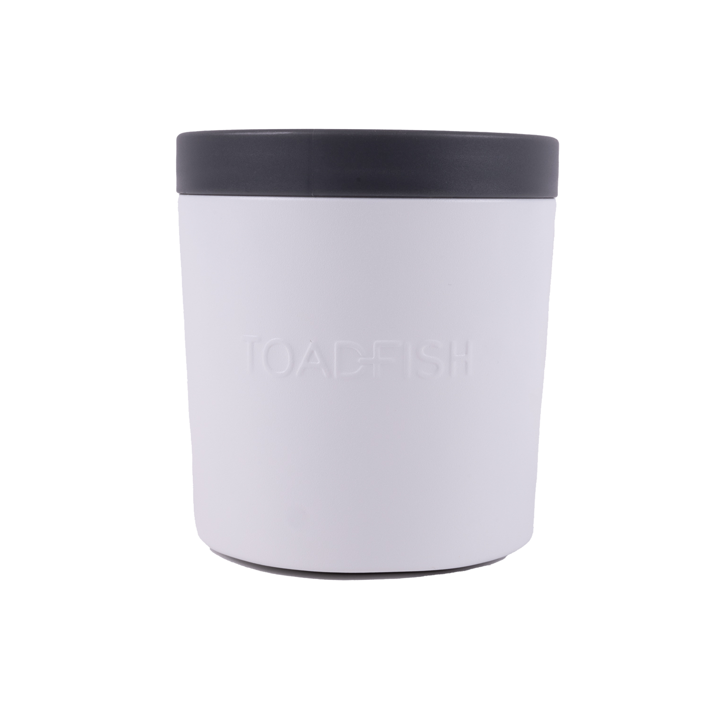 *ToadFish Non-Tipping Slim Can Cooler White