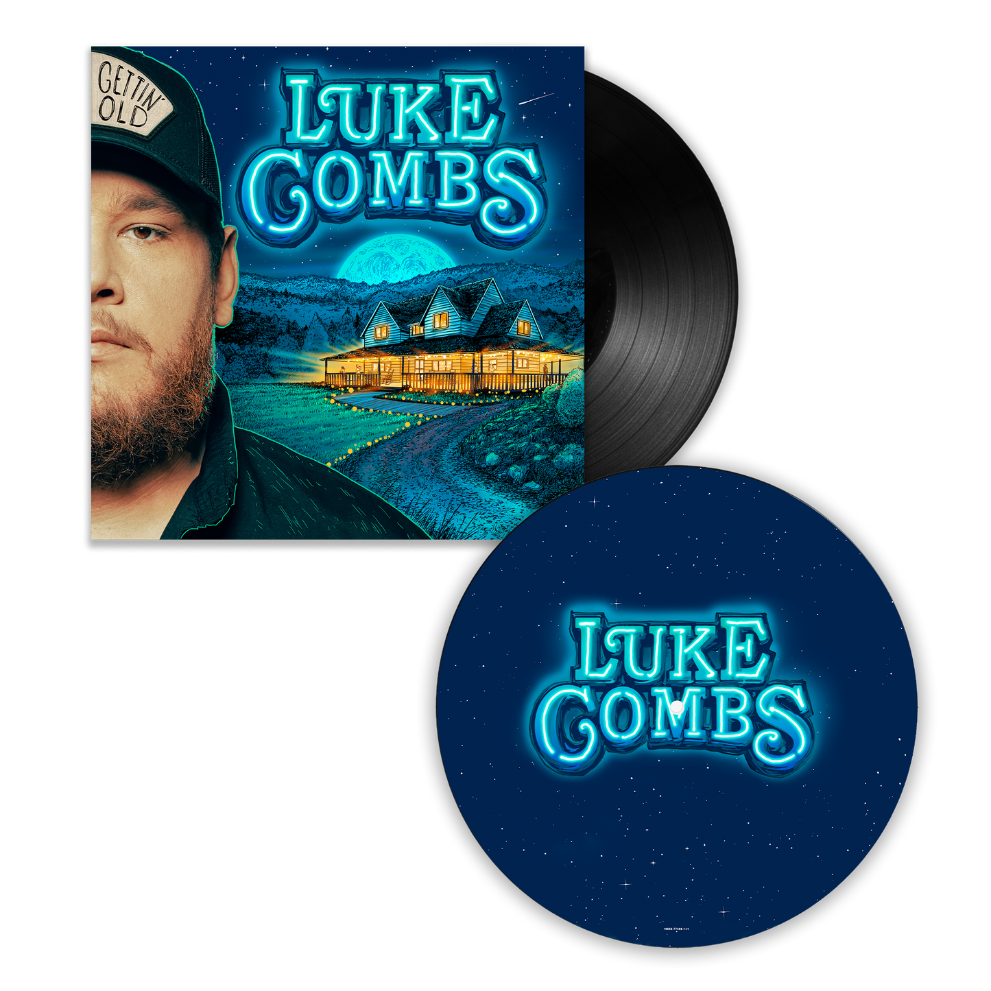 Gettin' Old Vinyl - With Slipmat-Luke Combs