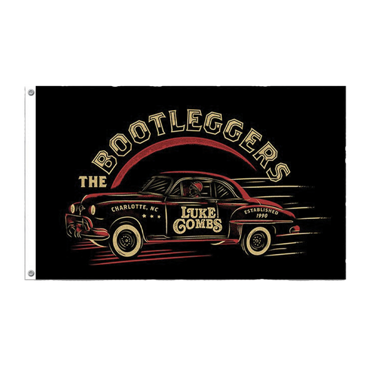 Bootleggers Car Tailgate Flag
