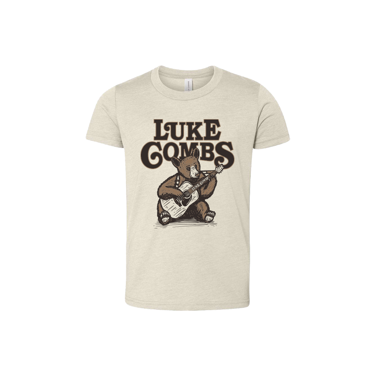 Guitar Bear Youth Tee-Luke Combs
