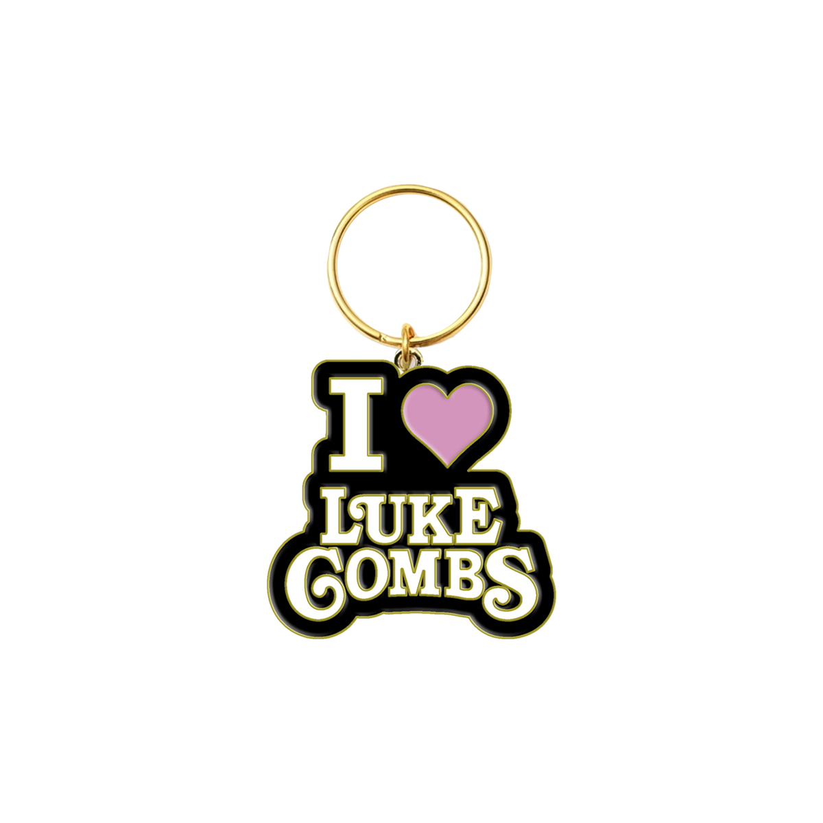 I Love Luke Combs Keychain